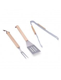 Utensili per barbecue EDM 5,5 x 25 cm / 39 cm / 35 cm - 1