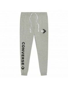 Pantalone Lungo Sportivo Converse Jogger Star Grigio Grigio chiaro - 1