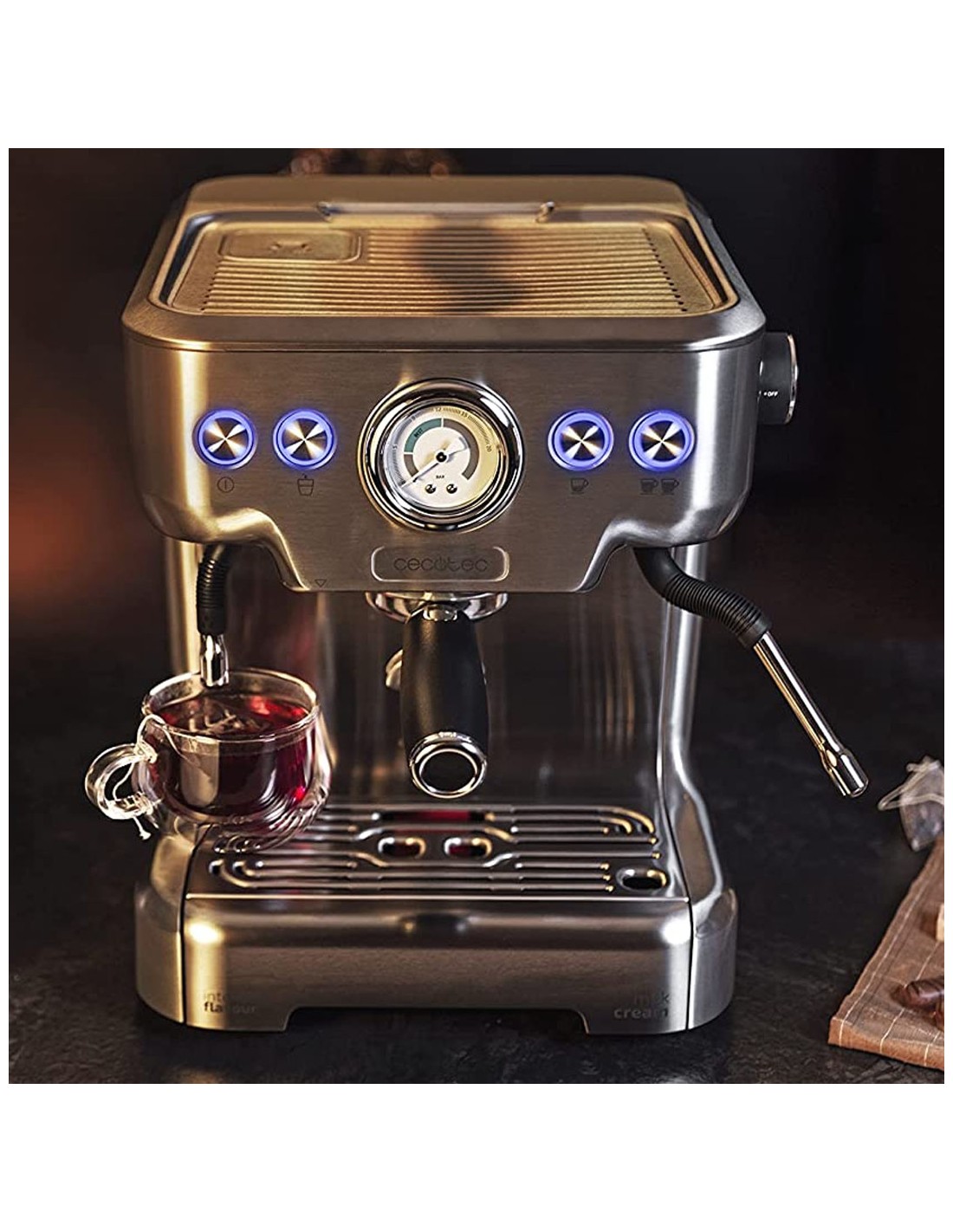 Cecotec Macchina Per Caffè Espresso Power Espresso 20 Barista Pro