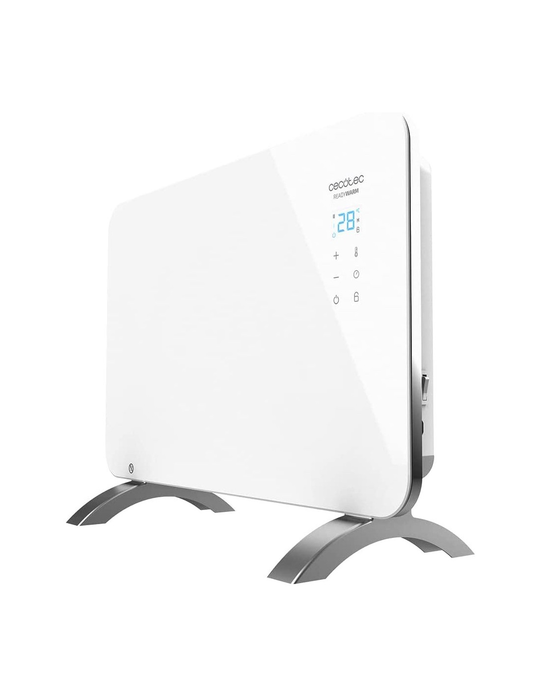 WARM CRYSTAL 2000W - Termoconvettore elettrico in vetro con WiFi